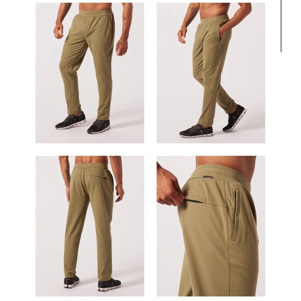Men's GLYDER Action Pant Moss Green Medium NWT